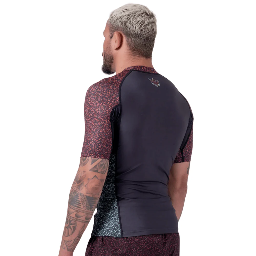 Kingz Noise V2 Rashguard Black/Brown - Image 4