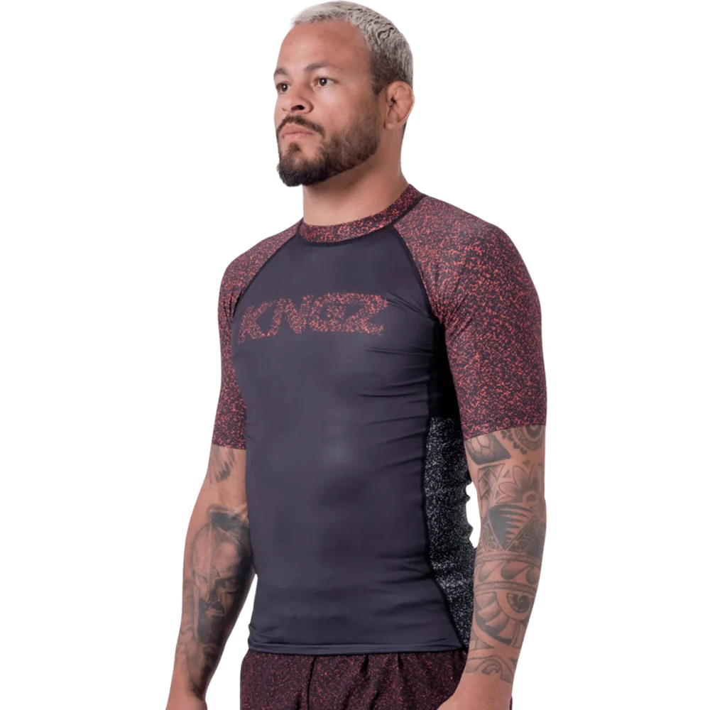 Kingz Noise V2 Rashguard Black/Brown - Image 5