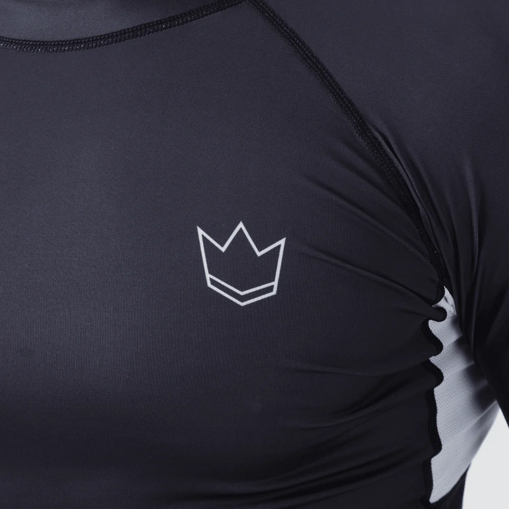 Kingz Ranked Performance V2 Long Sleeve Rashguard White - Image 5