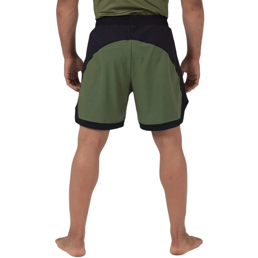 Kingz Trooper Hybrid Shorts Military Green - Image 4