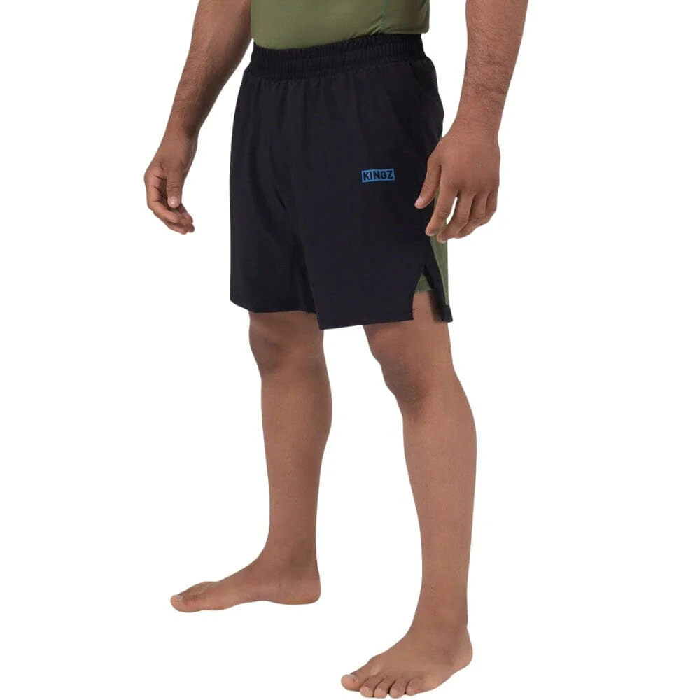 Kingz Trooper Hybrid Shorts Military Green - Image 6