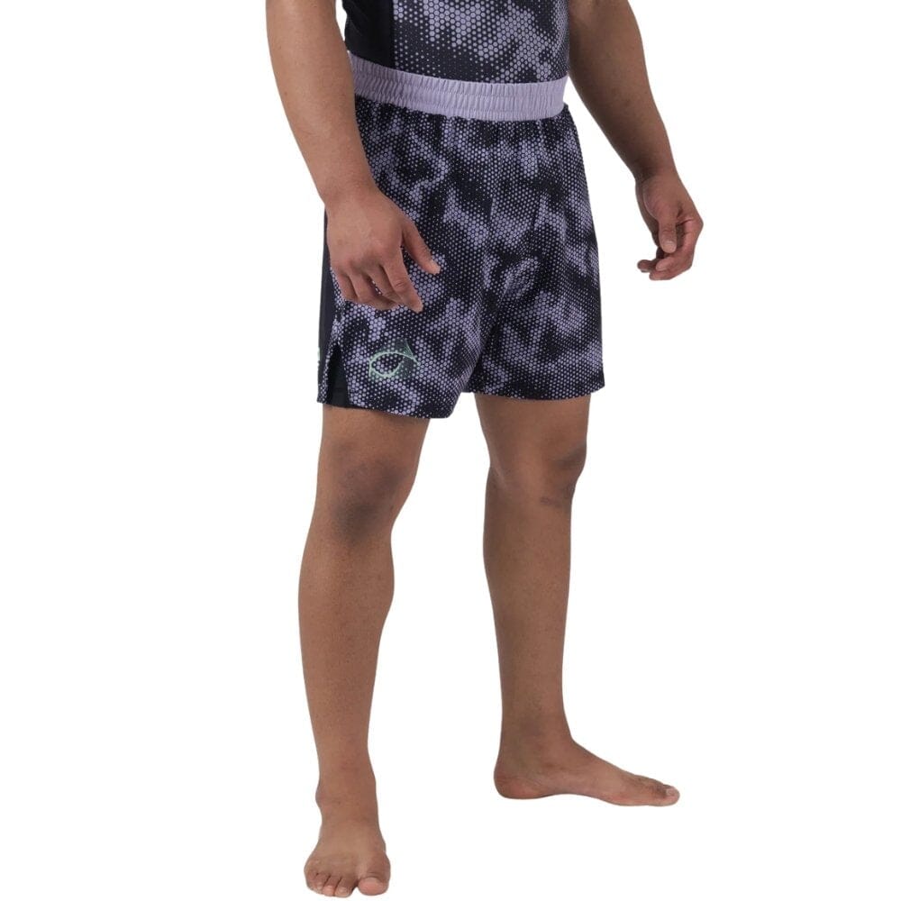 Kingz Viper Hybrid Shorts Black/Purple - Image 2