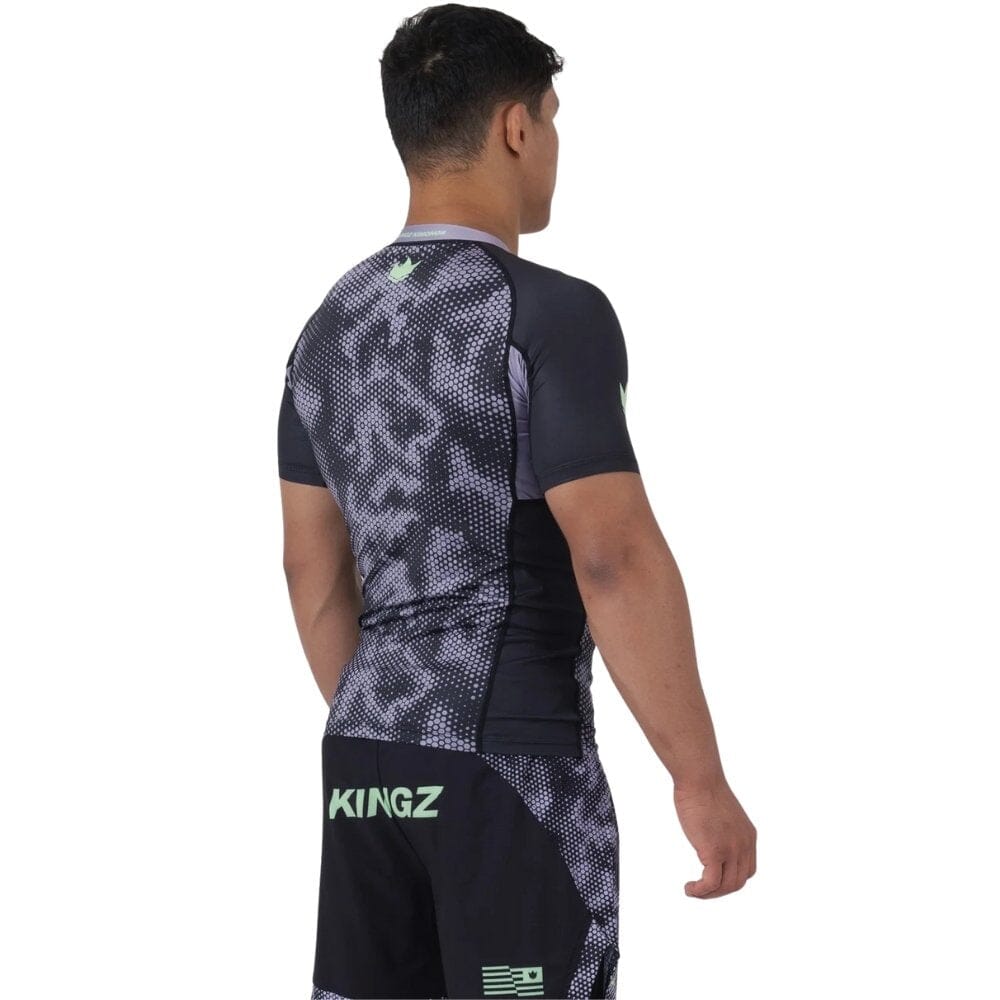 Kingz Viper Rashguard Black/Purple - Image 3