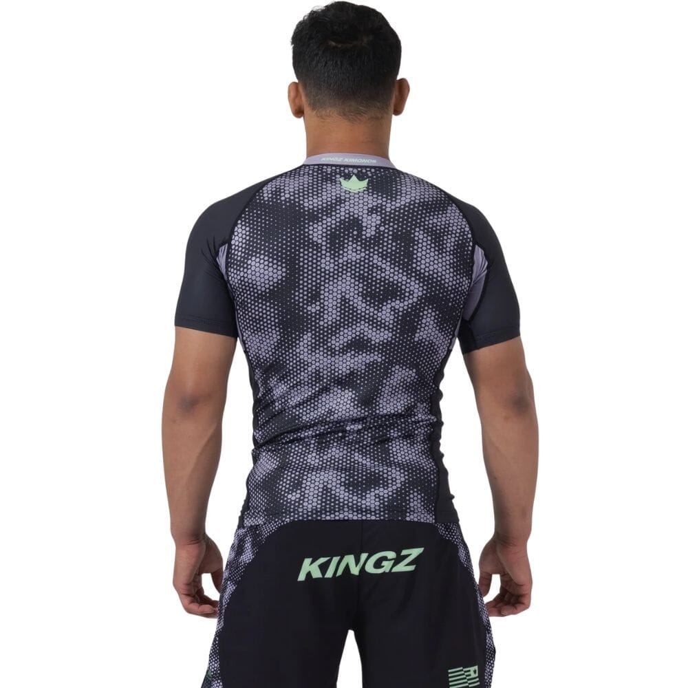 Kingz Viper Rashguard Black/Purple - Image 4