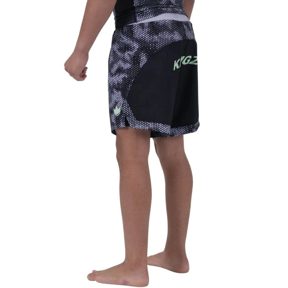 Kingz Viper Youth Hybrid Shorts Black/Purple - Image 4
