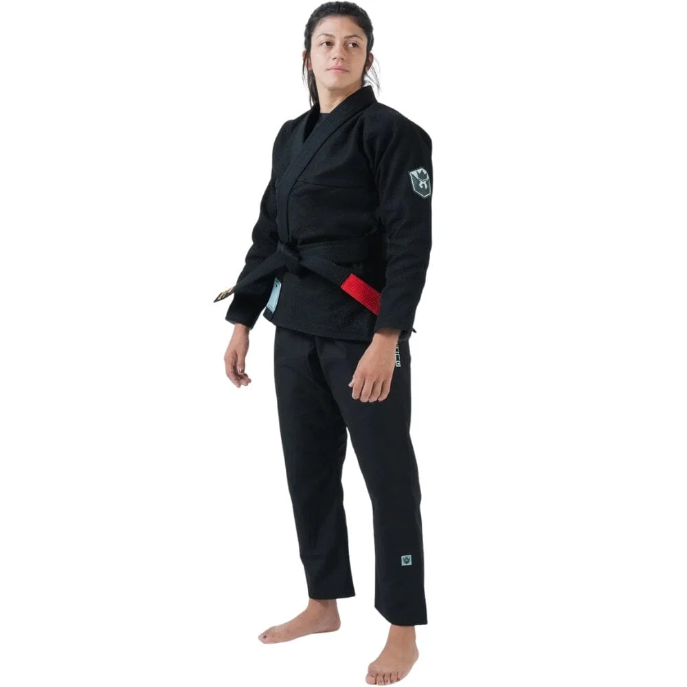 Kingz Womens Balistico 4.0 Jiu Jitsu Gi Black - Image 2