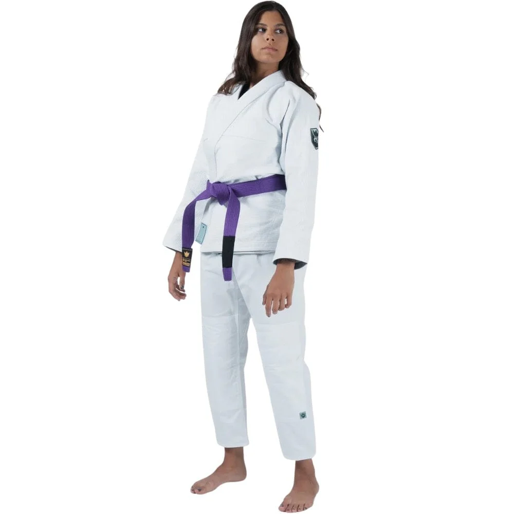 Kingz Womens Balistico 4.0 Jiu Jitsu Gi White
