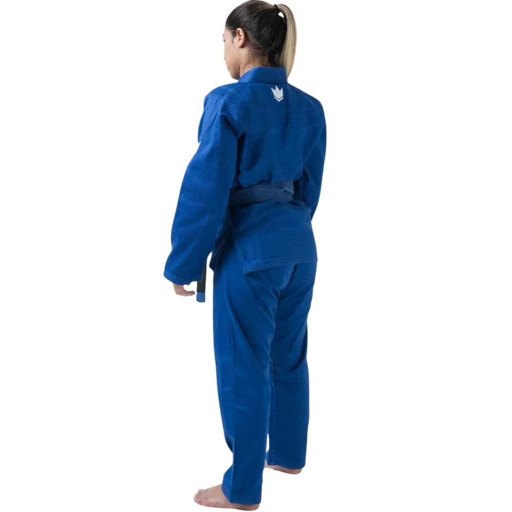 Kingz Womens Kore V2 Jiu Jitsu Gi Blue - Image 2