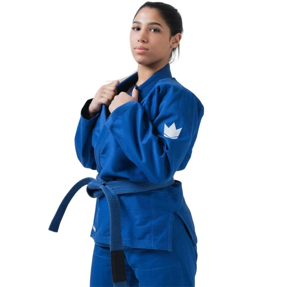 Kingz Womens Kore V2 Jiu Jitsu Gi Blue - Image 6