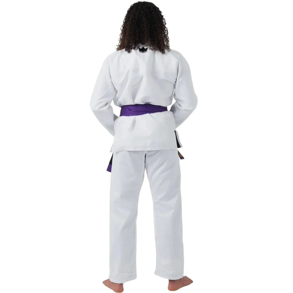 Kingz Womens Kore V2 Jiu Jitsu Gi White - Image 3