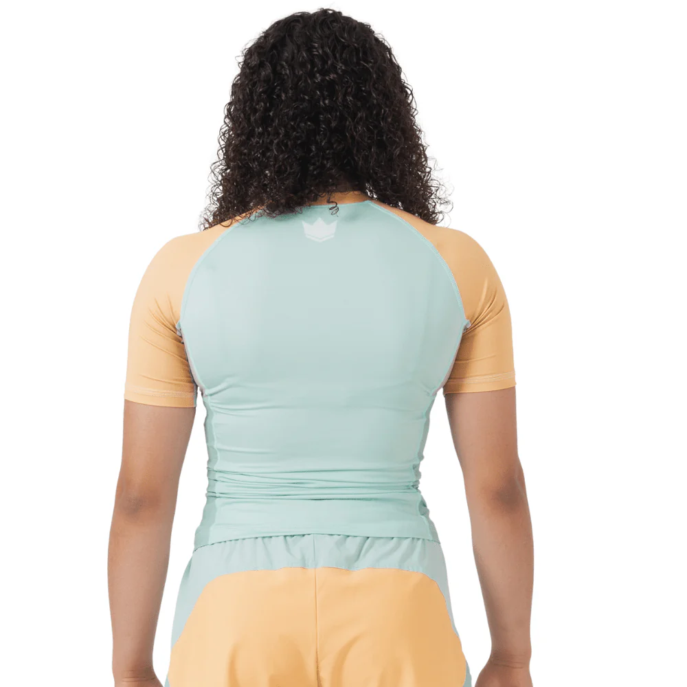 Kingz Womens Terra Rash Guard Green - Image 2