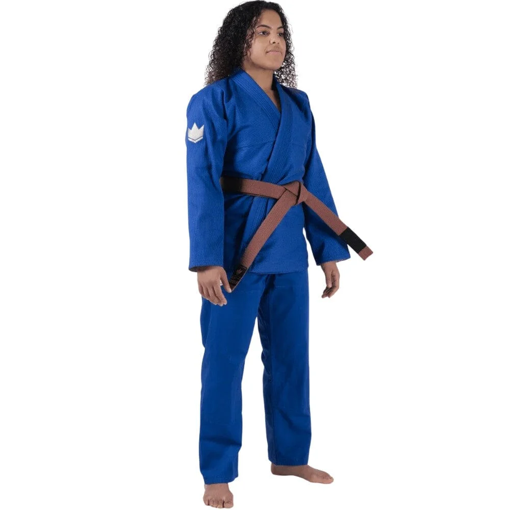 Kingz Womens The One V2 Jiu Jitsu Gi Blue - Image 7