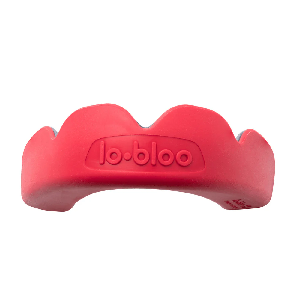 lobloo PRO-FIT Large Dual-Density Mouth Guard Red - Image 2
