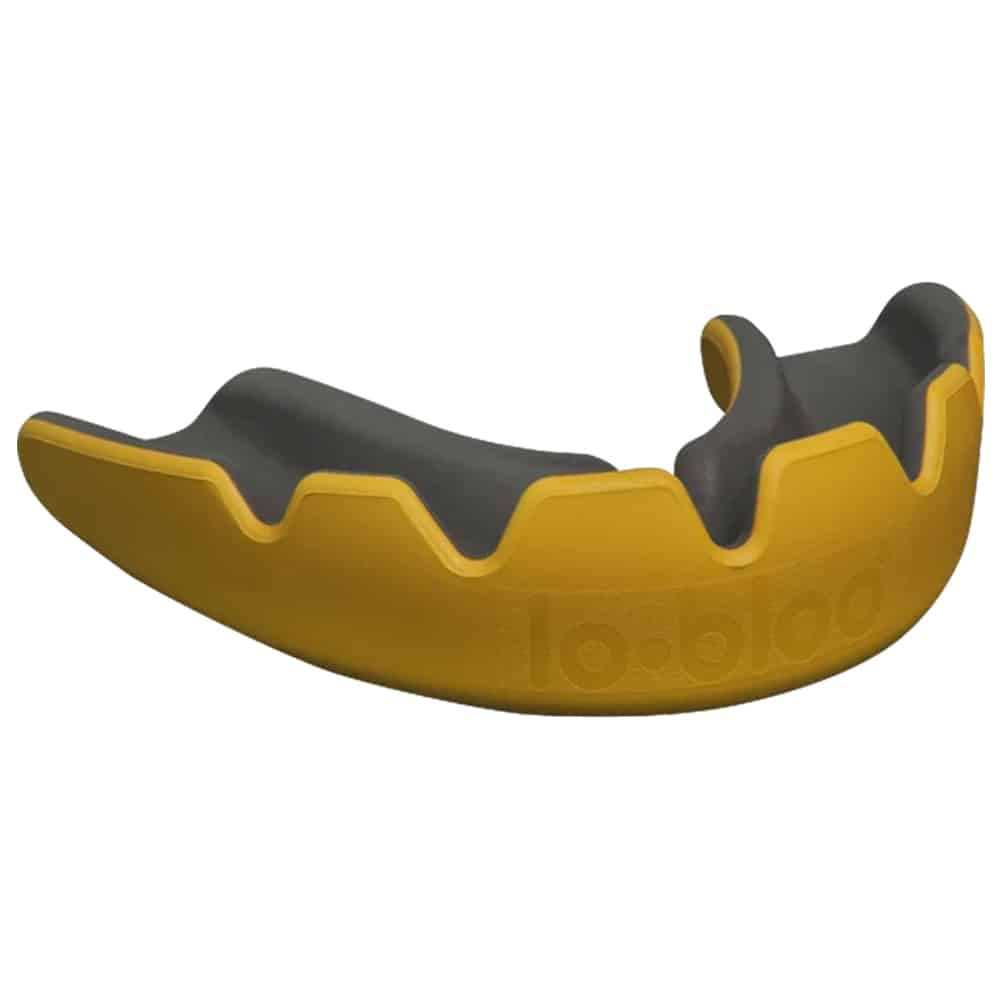 lobloo SLICK Large Dual Density Mouth Guard Orange