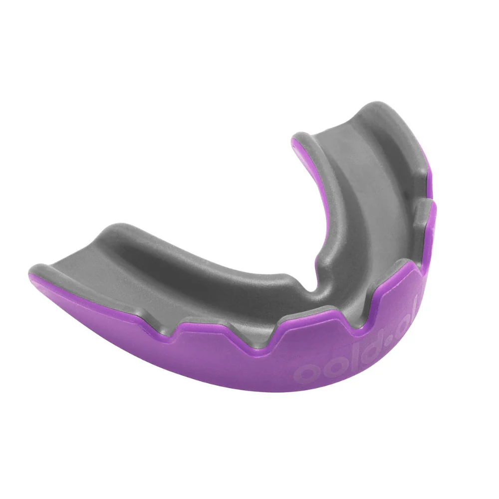 lobloo SLICK Large Dual Density Mouth Guard Purple