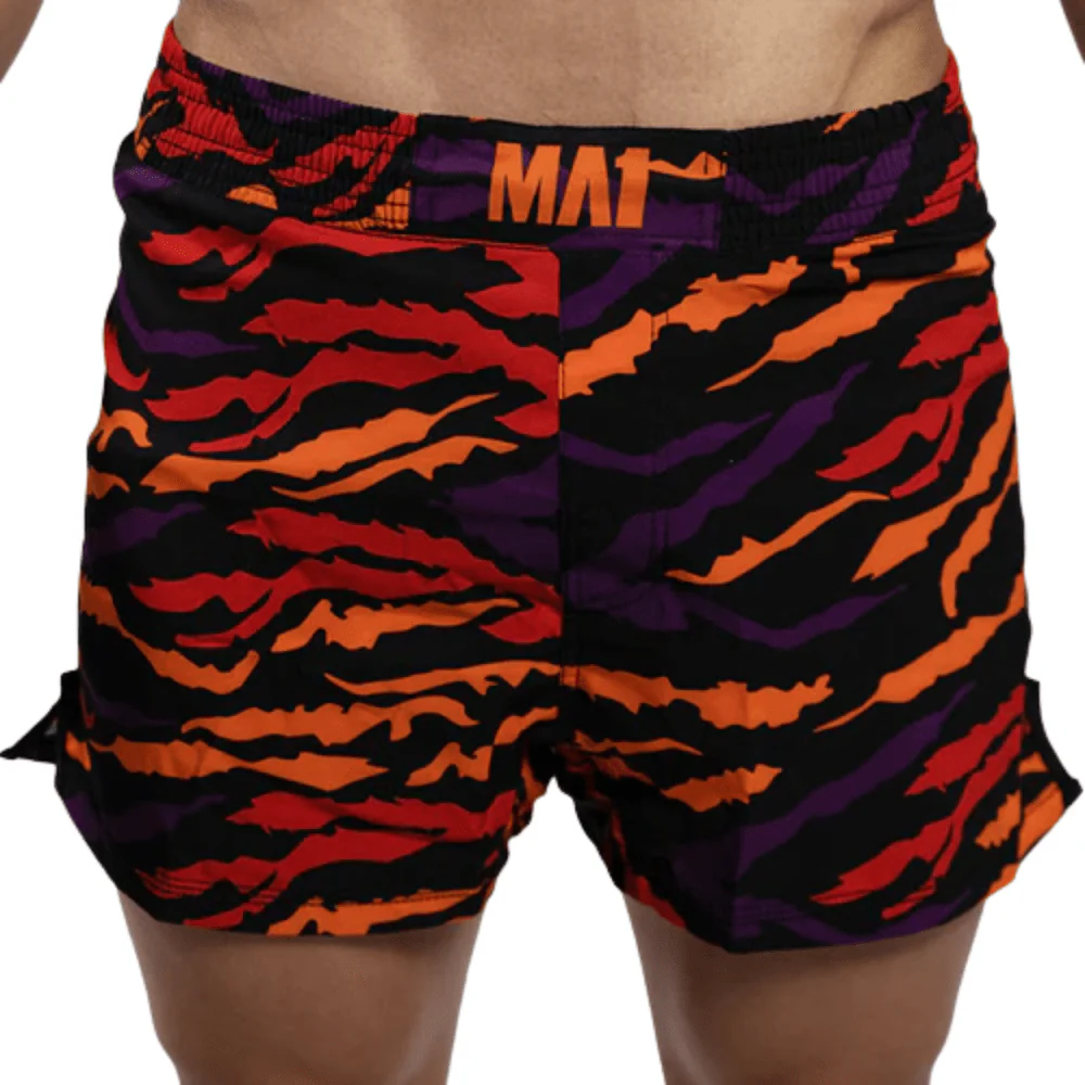 MA1 Tiger Stripe High Cut MMA Shorts - Image 2