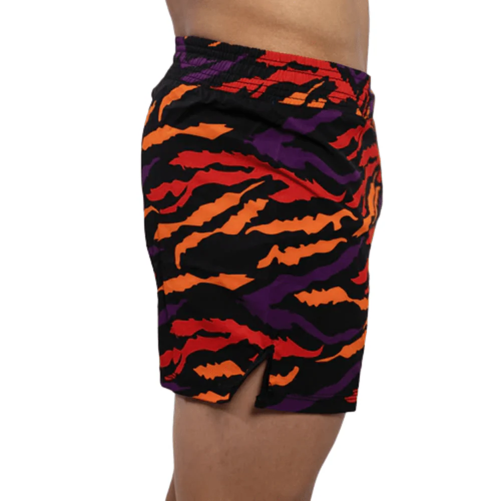 MA1 Tiger Stripe High Cut MMA Shorts - Image 3