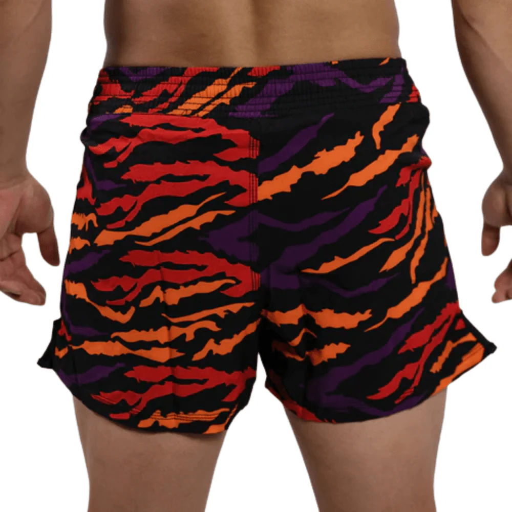MA1 Tiger Stripe High Cut MMA Shorts - Image 4