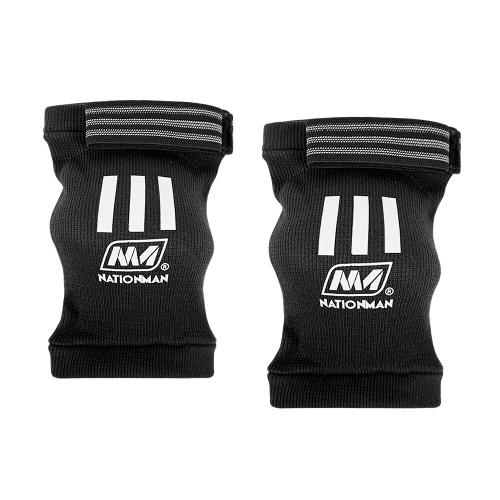 Nationman Muay Thai Elbow Pads Blue - Image 2