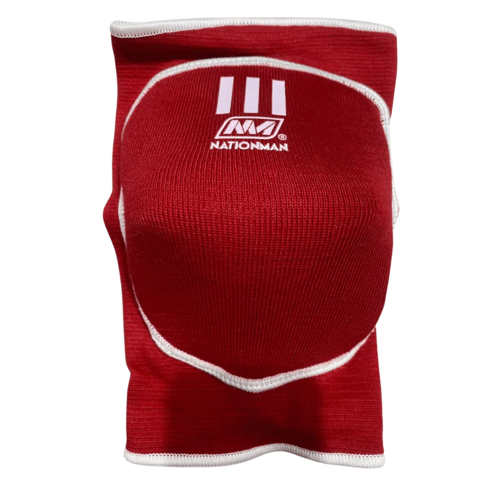 Nationman Muay Thai Knee Pads Red