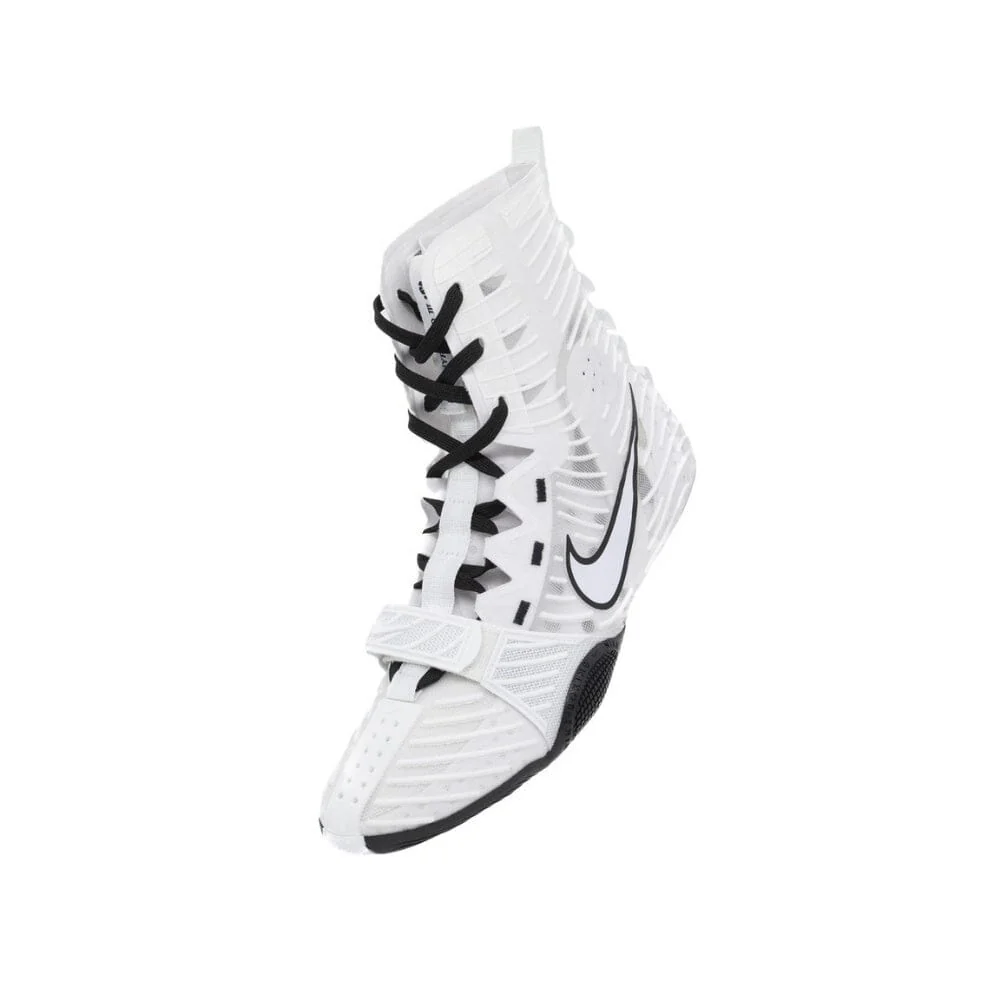 Nike HyperKO 3 Boxing Boots White/Black - Image 4