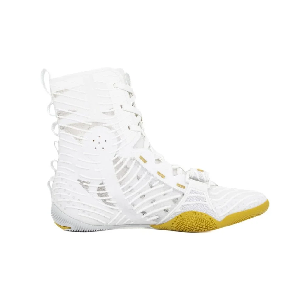 Nike HyperKO 3 Boxing Boots White/Gold - Image 6