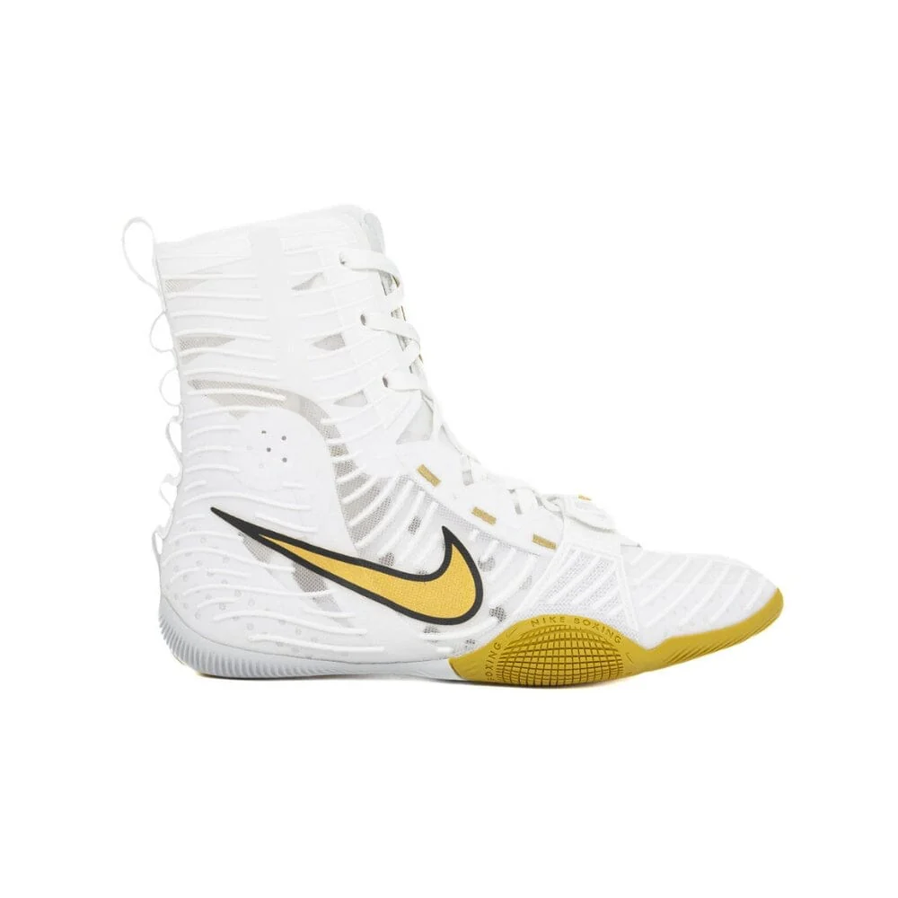Nike HyperKO 3 Boxing Boots White/Gold - Image 7