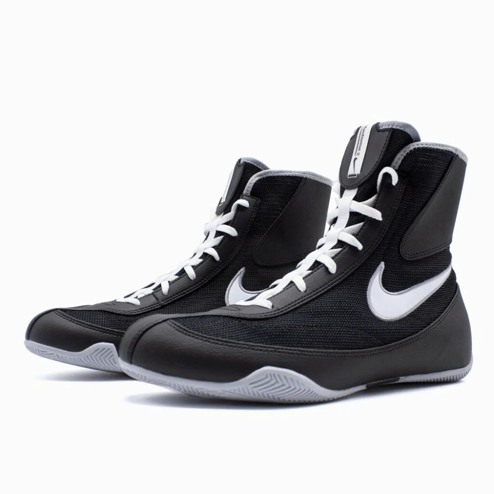Nike Machomai 2 Boxing Boots Black/White - Image 2