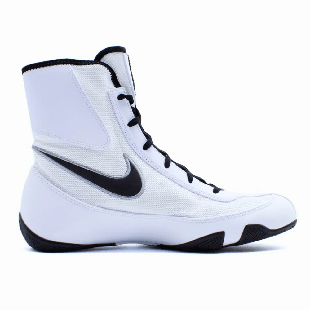 Nike Machomai 2 Boxing Boots White/Black - Image 2