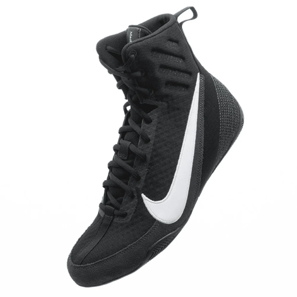 Nike Machomai 3 Boxing Shoes Black/White - Image 3