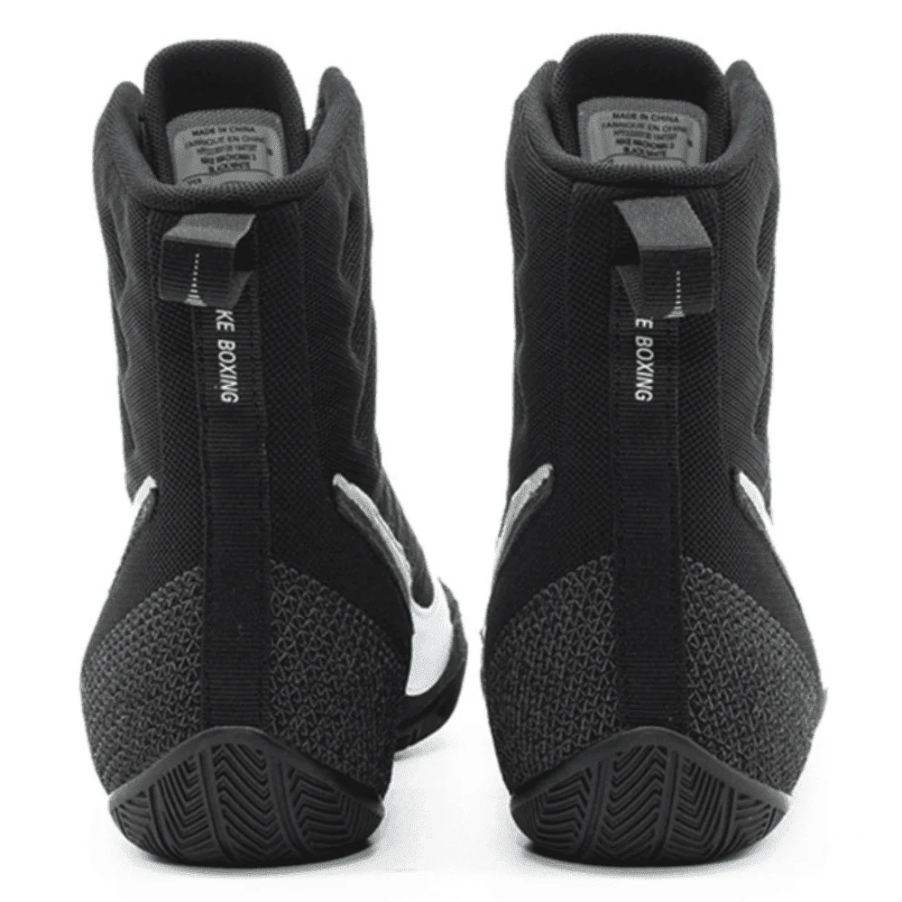 Nike Machomai 3 Boxing Shoes Black/White - Image 5