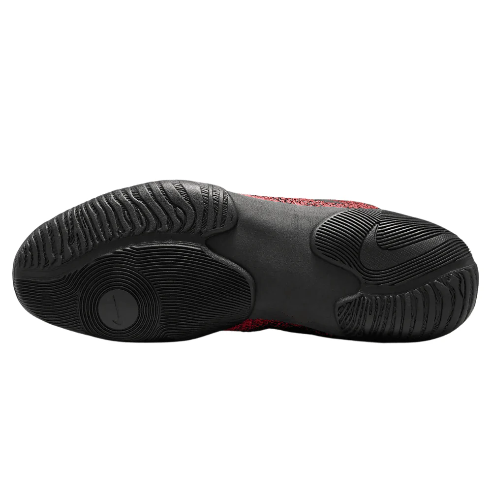 Nike Tawa Wrestling Boots Black/Red - Image 6
