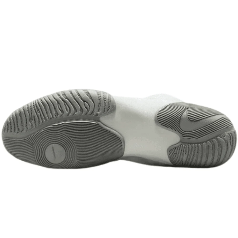 Nike Tawa Wrestling Boots White/Silver - Image 4