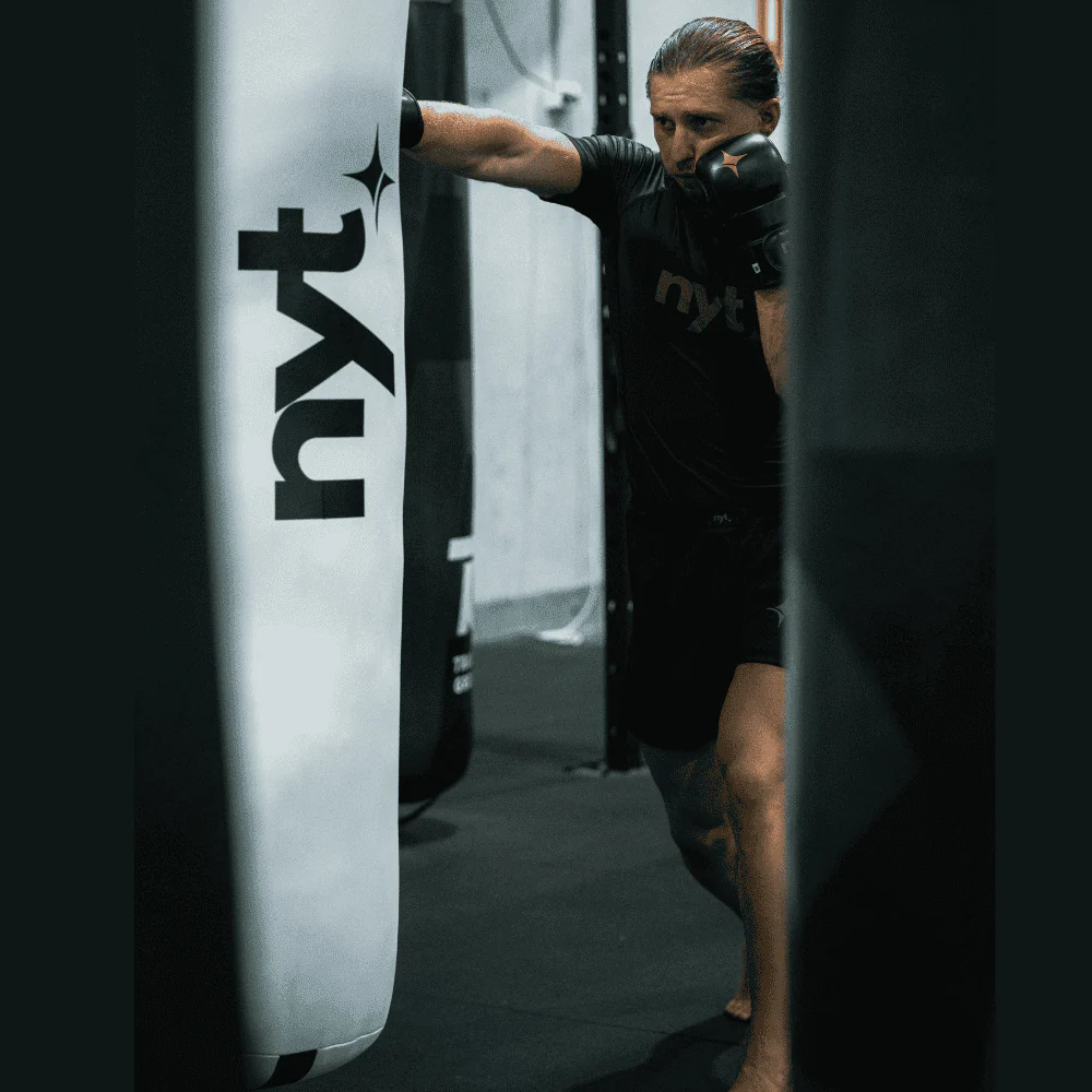 NYT 6ft Microfiber Oversize Heavy Bag White - Image 6