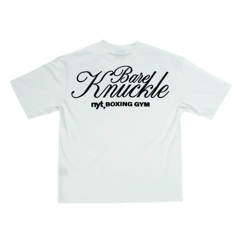 NYT Bareknuckle Premium Tee White - Image 6