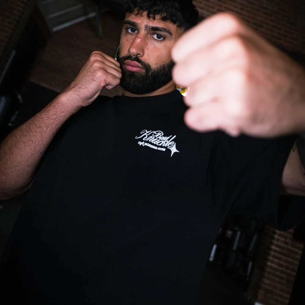 NYT Bareknuckle Premium Tee Black - Image 3