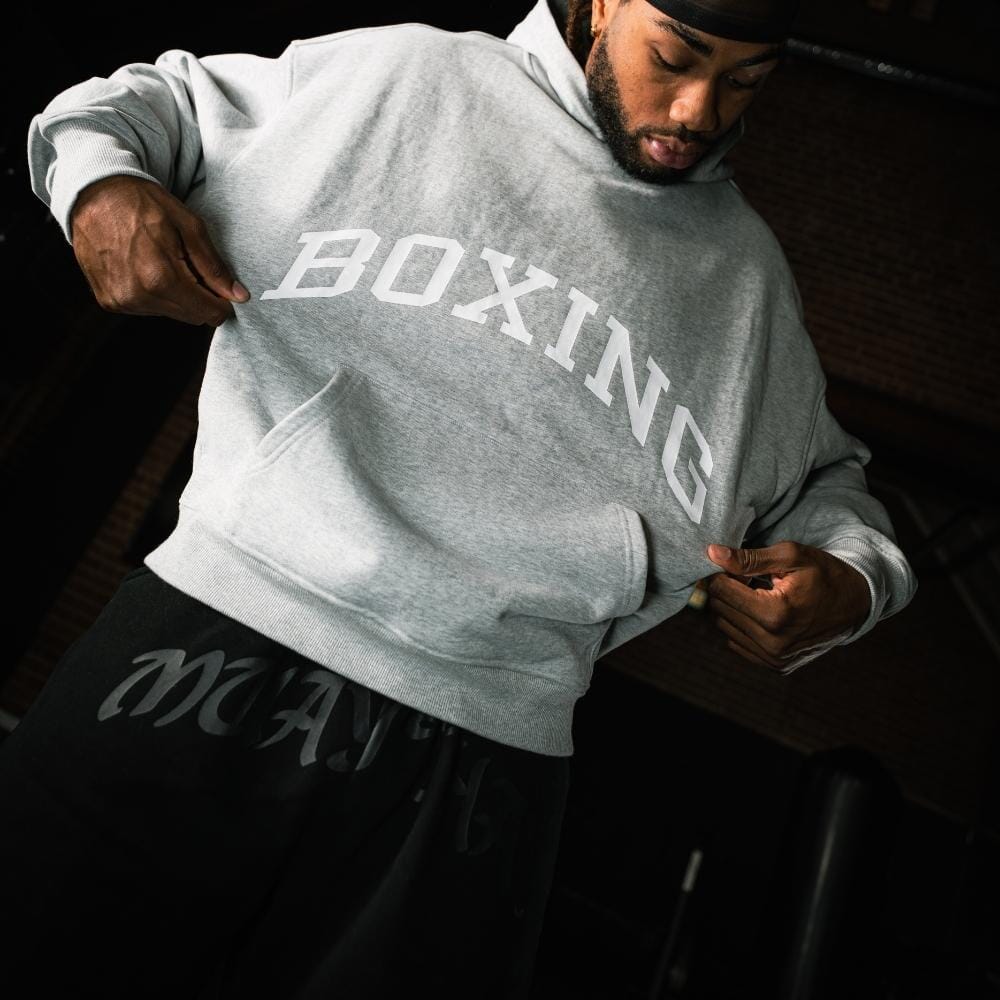NYT Boxing Premium Hoodie Grey - Image 3