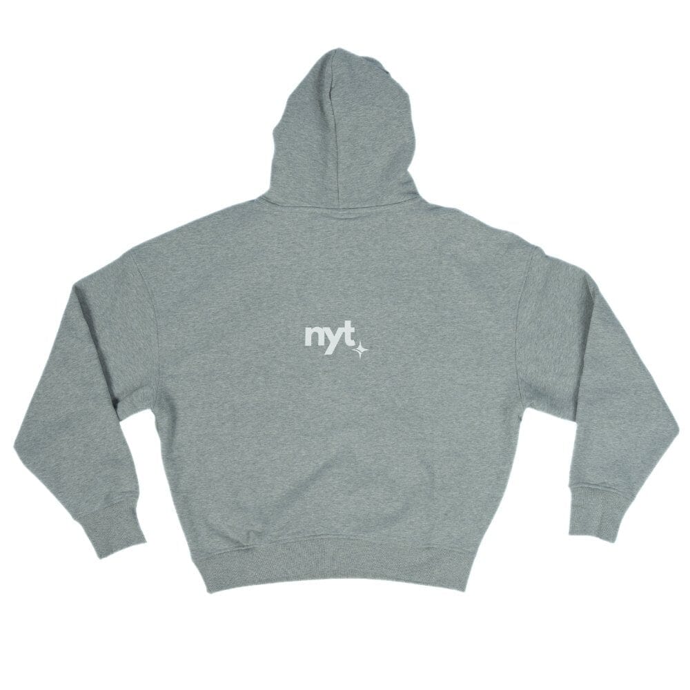 NYT Boxing Premium Hoodie Grey - Image 5