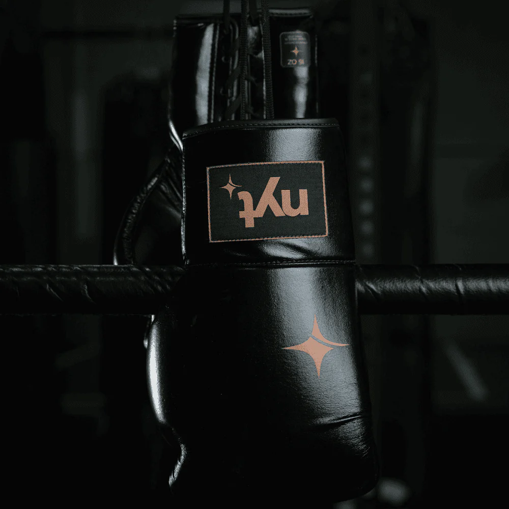 NYT Lace Up Muay Thai Boxing Gloves - Image 3