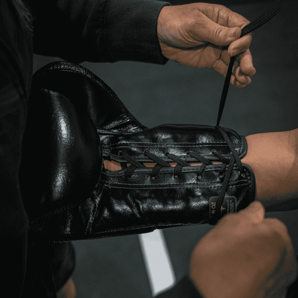 NYT Lace Up Muay Thai Boxing Gloves - Image 7