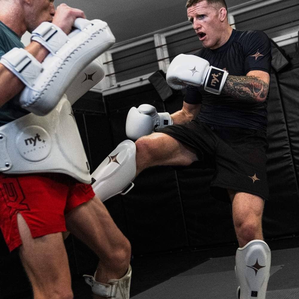 NYT Medium Muay Thai Pads White - Image 3