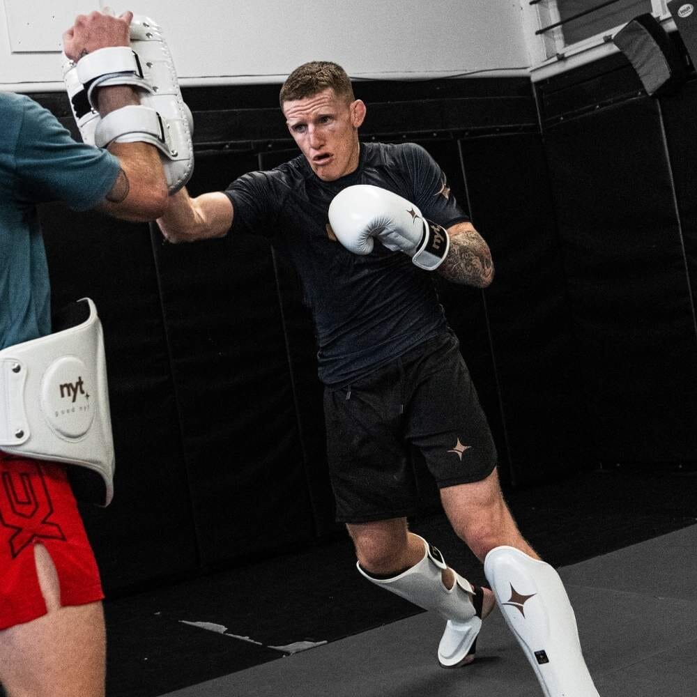 NYT Muay Thai Belly Pad White - Image 7