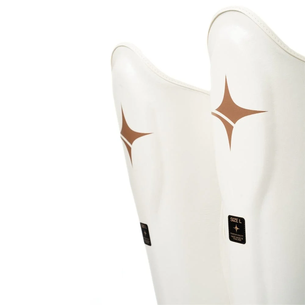 NYT Muay Thai Shin Guards White - Image 2