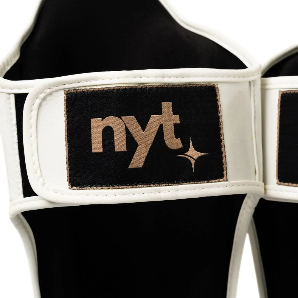NYT Muay Thai Shin Guards White - Image 6