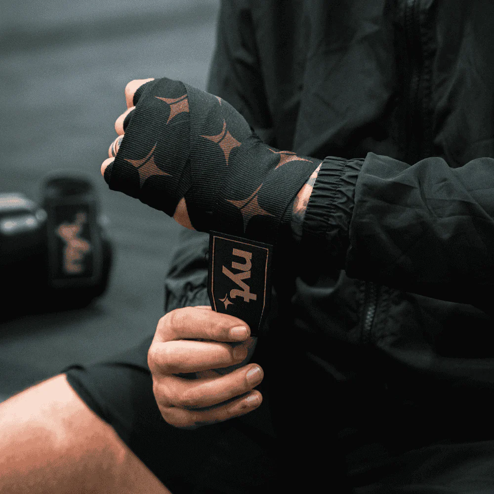 NYT Staple Series Hand Wraps Black/Sand - Image 3