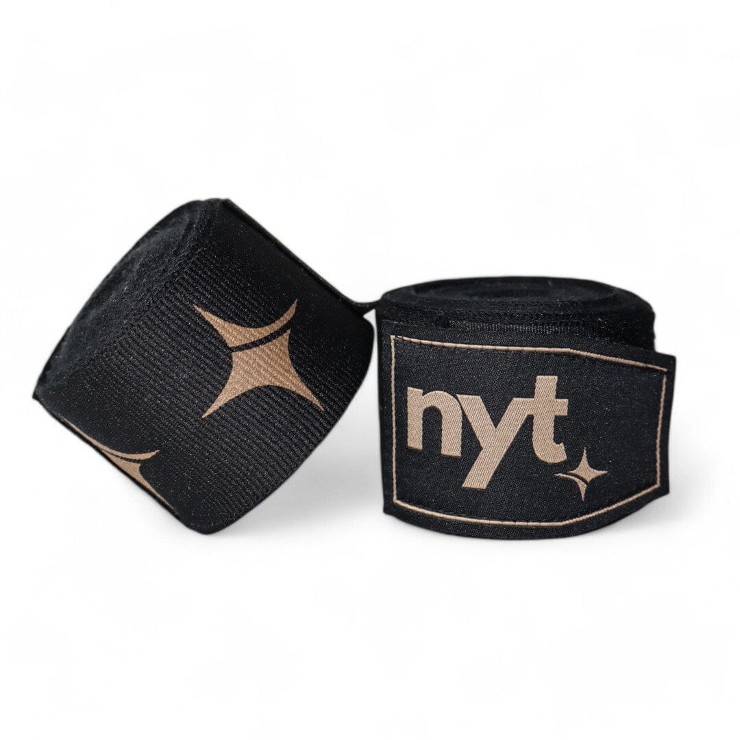 NYT Staple Series Hand Wraps Black/Sand - Image 8