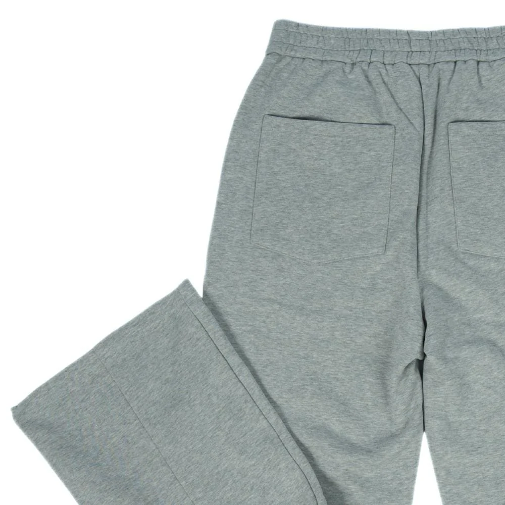 NYT Wide Leg Sweat Pants Grey - Image 5