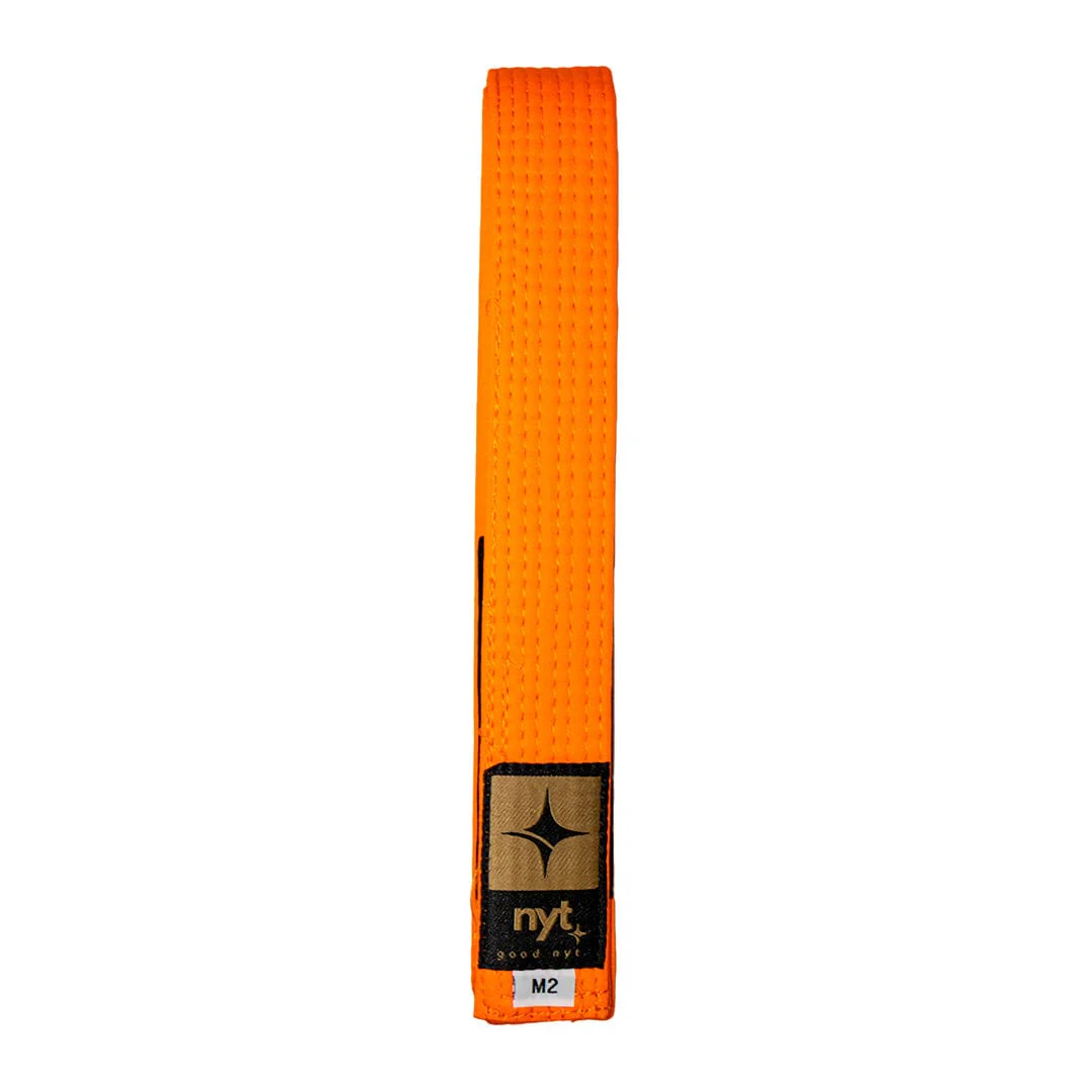 NYT Youth BJJ Gi Belt Solid Colour Orange