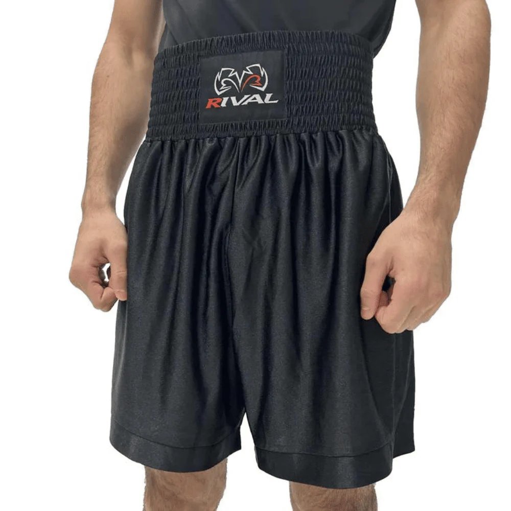 Rival Dazzle Pro Boxing Trunks Black