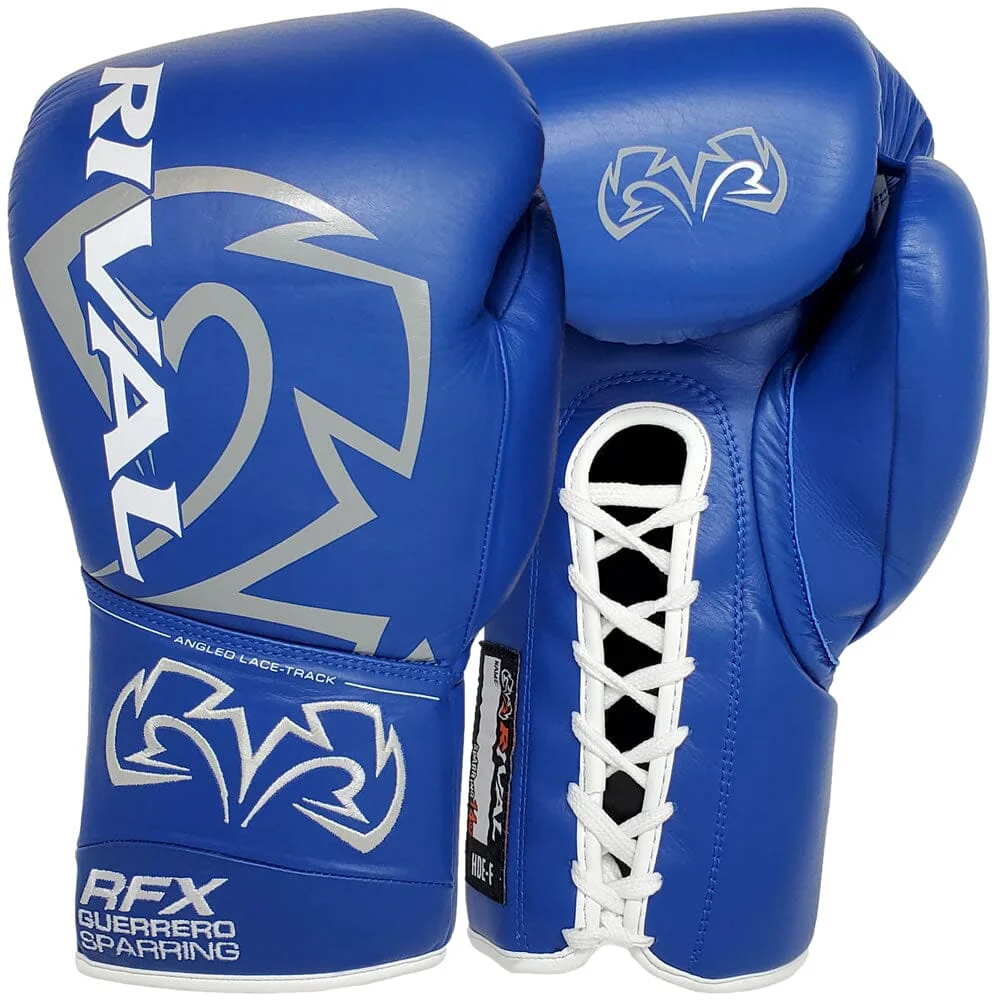 Rival RFX-Guerrero Pro Fight Gloves (HDE-F) Blue